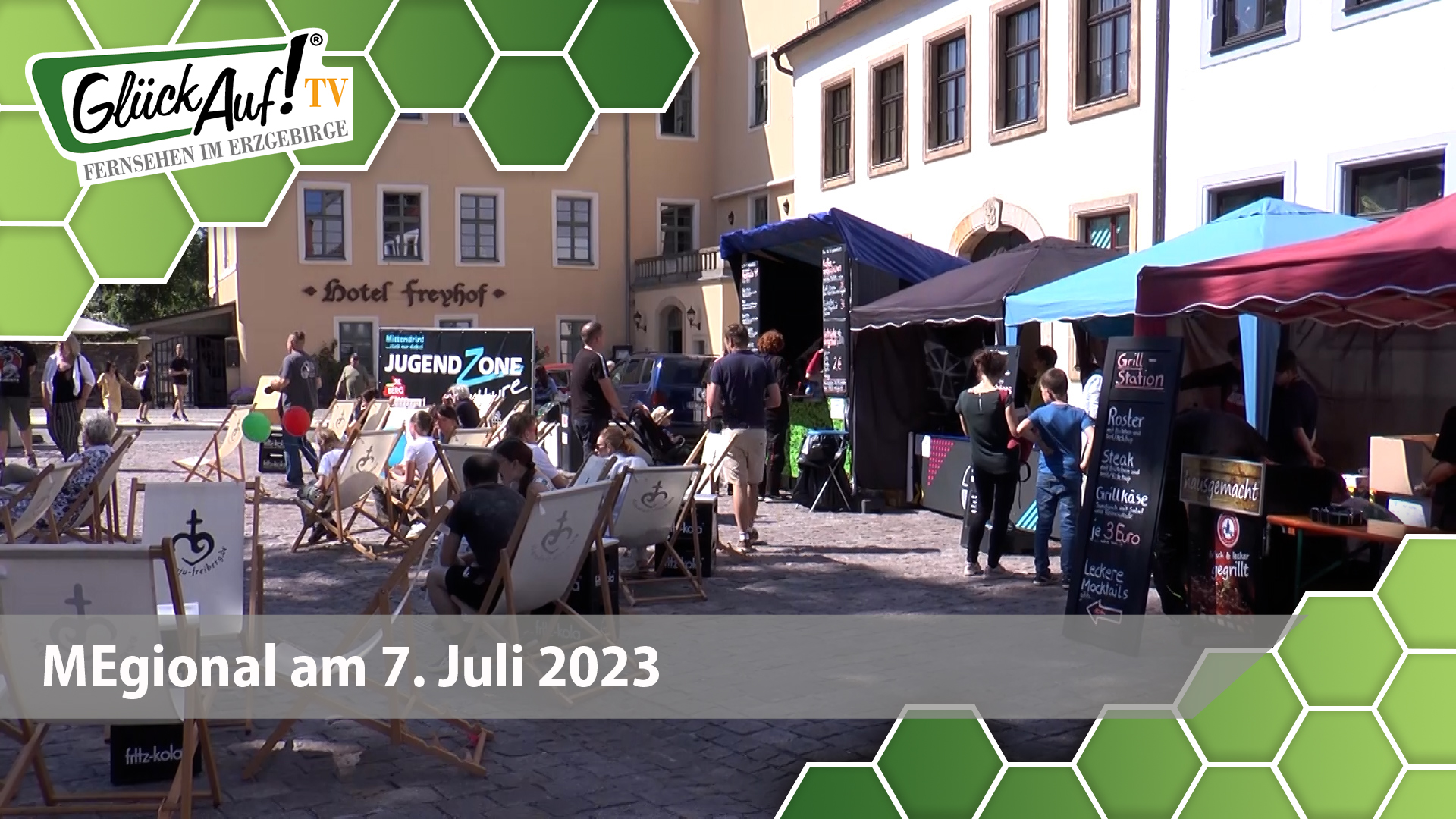 MEgional am 07. Juli 2023 u.a. mit dem Jahresempfang der IHK in Freiberg