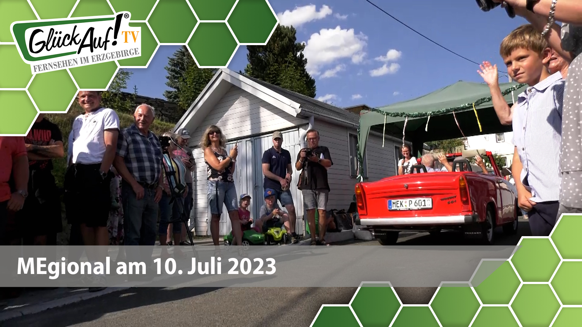 MEgional am 10. Juli 2023 u.a. mit der Straßenfreigabe in Lauterbach