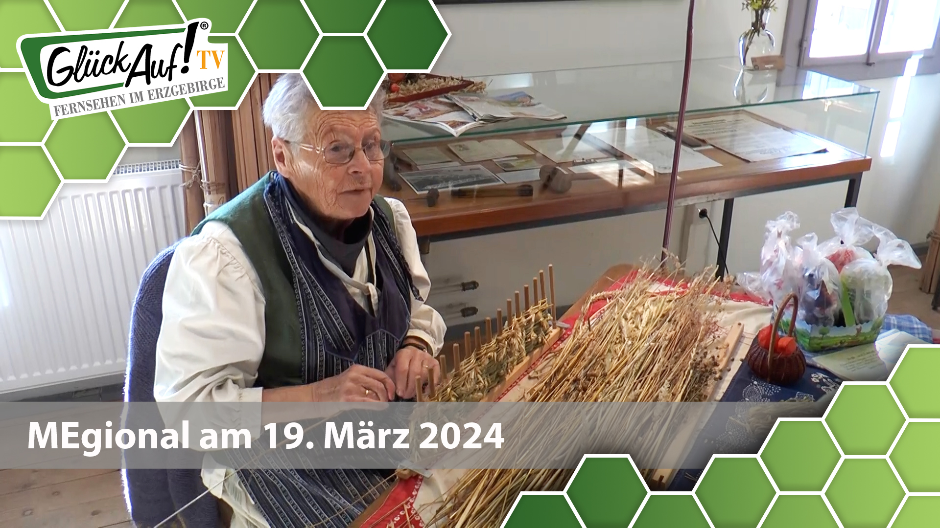 MEgional am 19. März 2024 mit den Winterarbeiten im Dorfmuseum Gahlenz