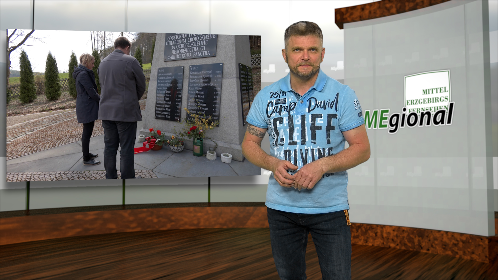 MEgional am 10. Mai 2021 mit einer Kranzniederlegung in Nennigmühle MEgional am 10. Mai 2021 mit einer Kranzniederlegung in Nennigmühle