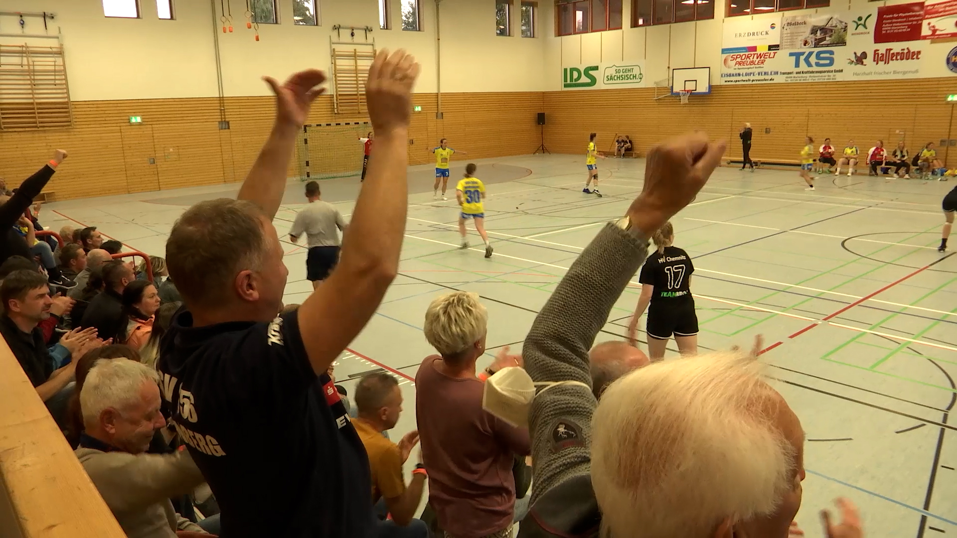 MEgional am 12. Oktober 2021 mit dem Handballkrimi in Marienberg