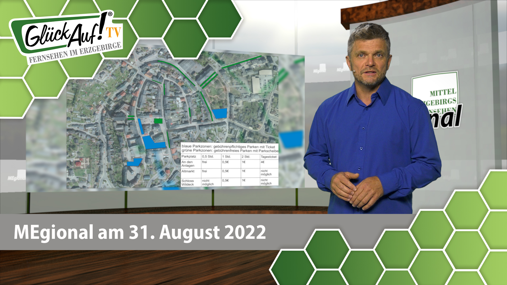 MEgional am 31. August 2022 - mit einer neuen Parkgebührenordnung für Zschopau