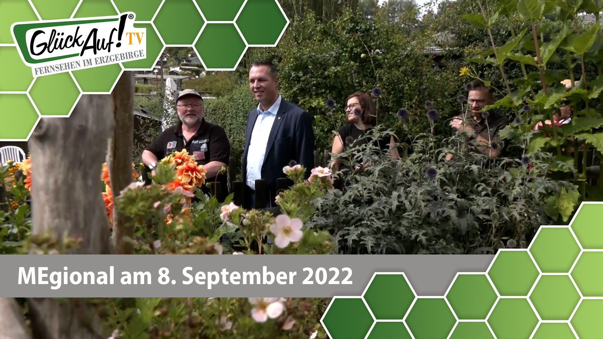MEgional am 8. September 2022 - mit dem Kleingartenwettbewerb des Erzgebirgskreises