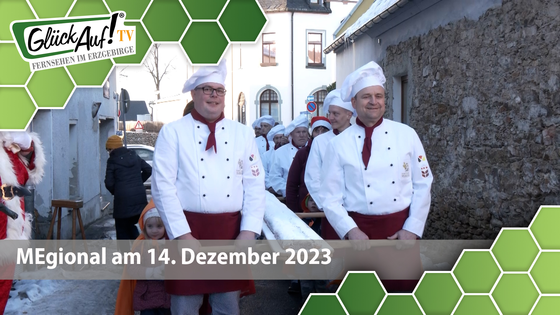 MEgional am 14. Dezember 2023 mit den Stollenmarkt in Brand-Erbisdorf