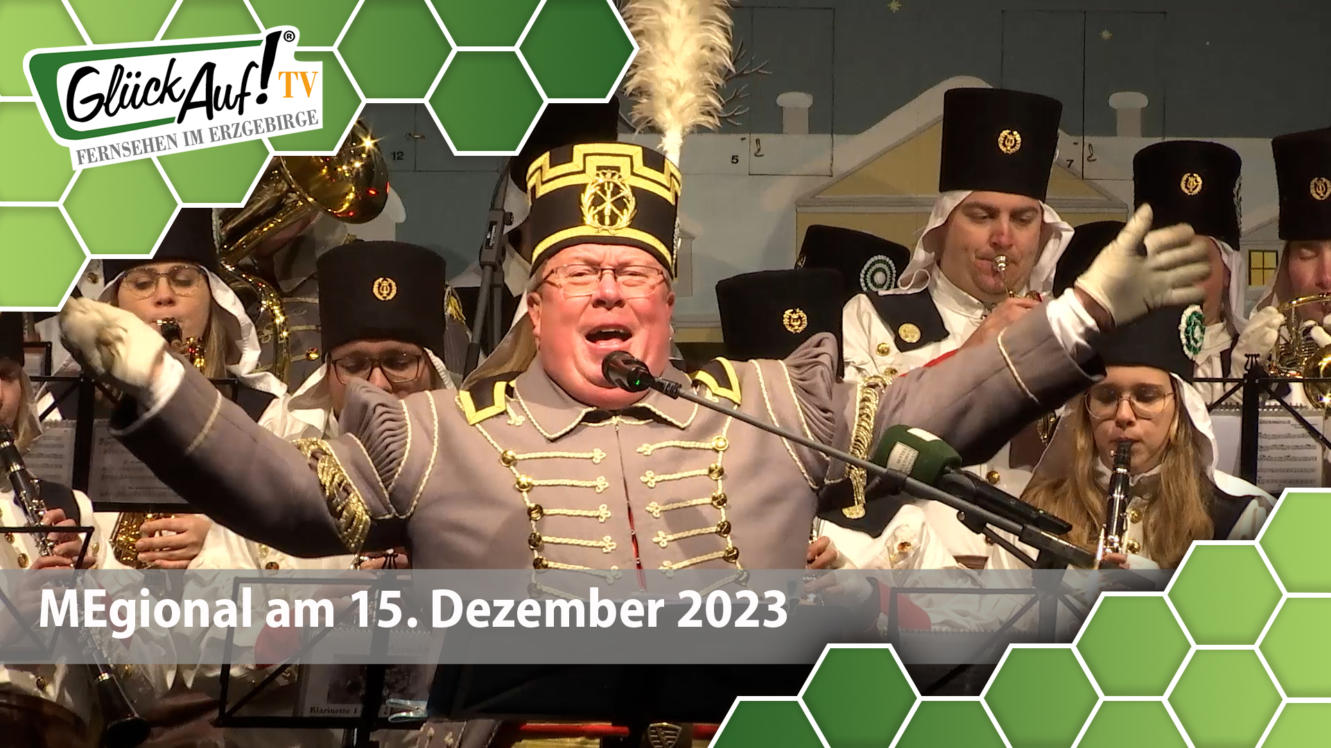 MEgional am 15. Dezember 2023 mit dem Großen Weihnachtschorsingen in Olbernhau