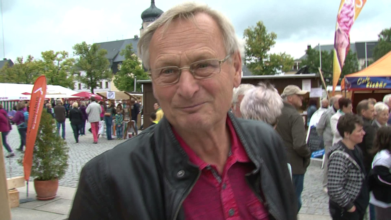 MEgional mit dem Holzmarkt in Marienberg