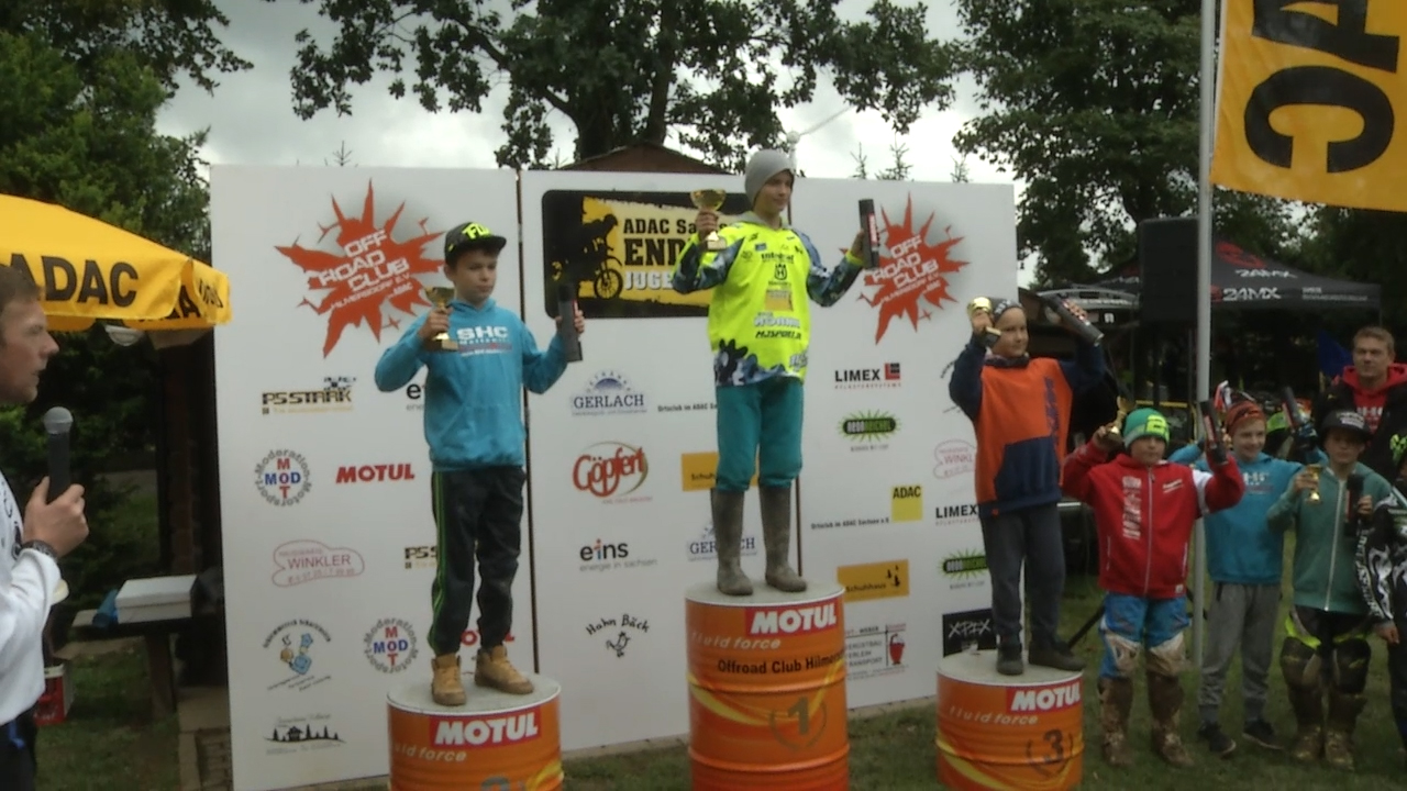 MEgional heute mit dem ADAC Enduro Jugendcup in Hilmersdorf