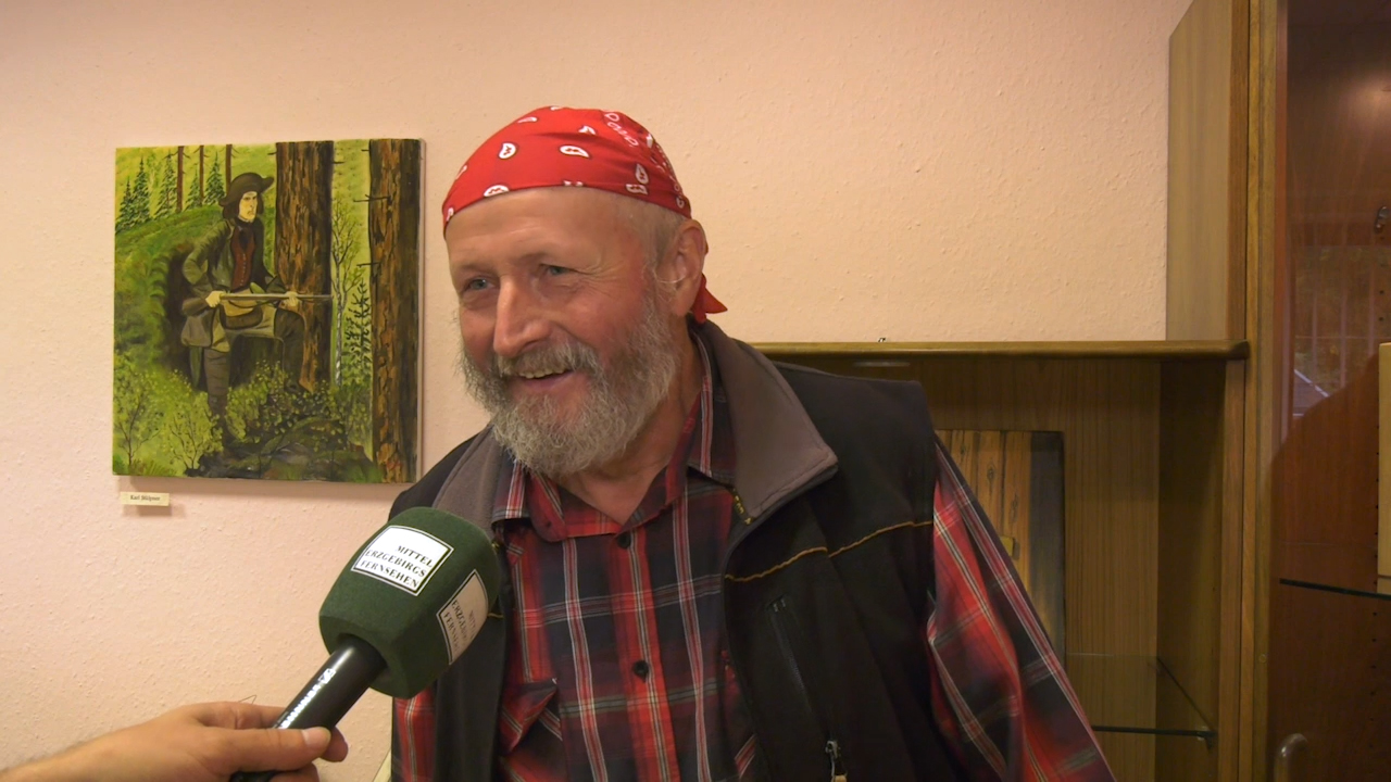 MEgional mit der Ausstellung von Harry Nimtz in Rothenthal