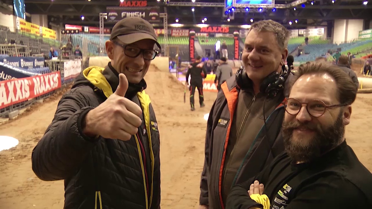 MEgional mit Erzgebirgern bei der SuperEnduro WM in Riesa