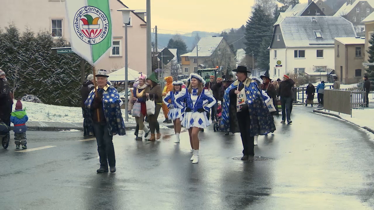 MEgional heute mit dem Rosenmontagsumzug 