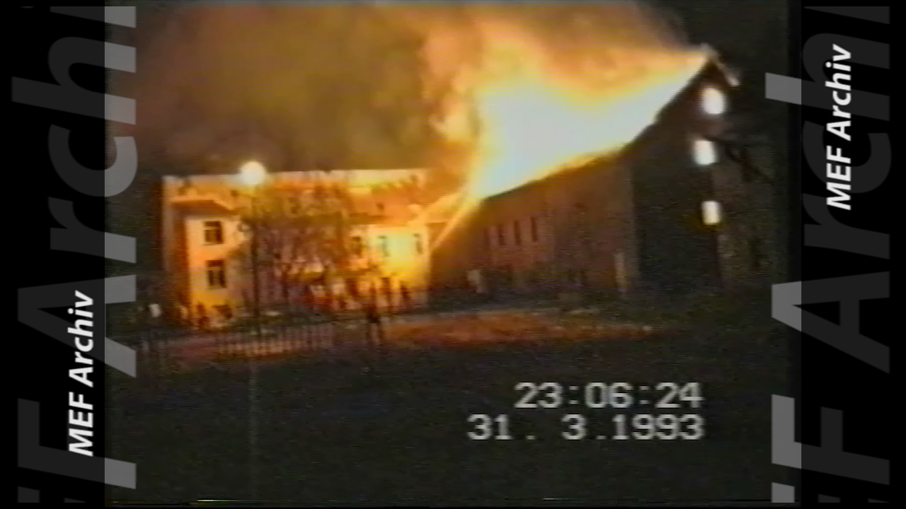 MEgional mit dem Hotelbrand in Olbernhau vor 25 Jahren