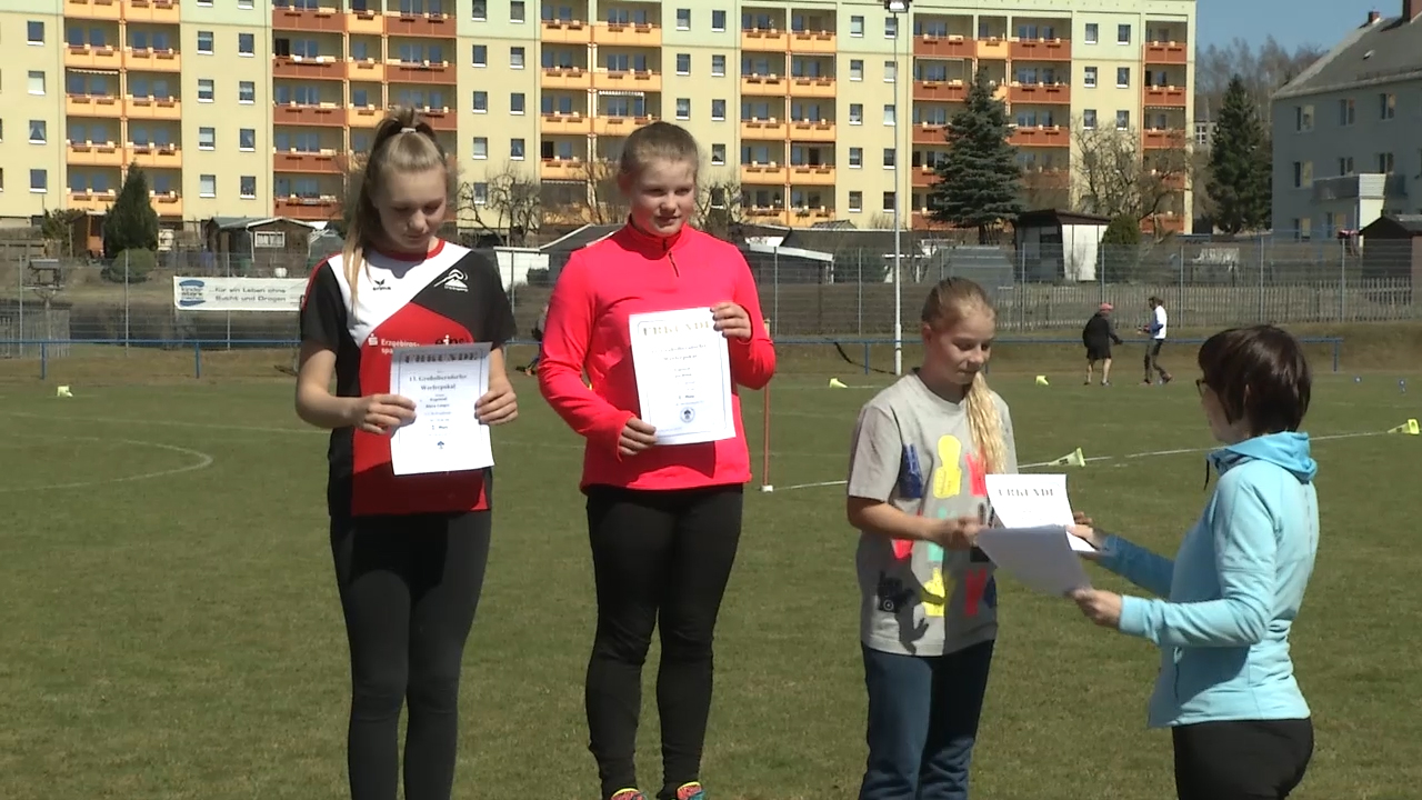 MEgional mit dem Werferpokal in Großolbersdorf