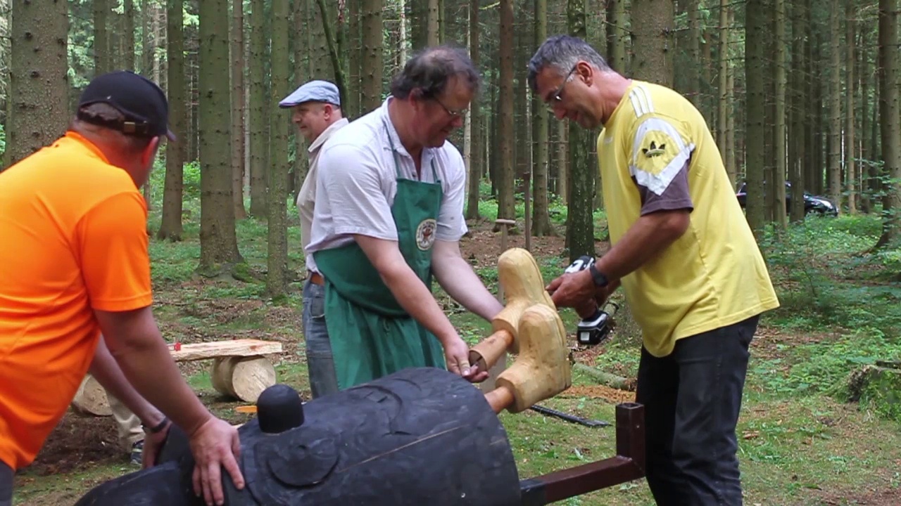 MEgional heute mit neuen Waldgeistern im Greifensteingebiet