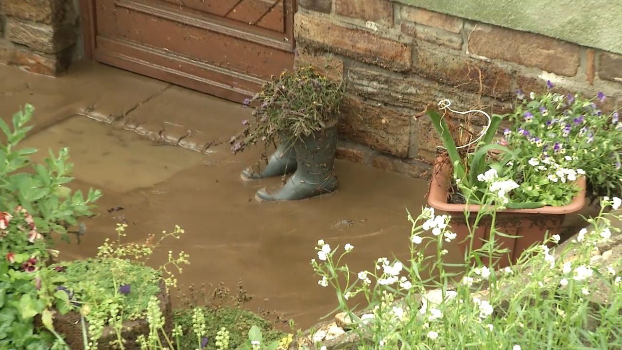 MEgional heute mit dem Unwetter und seinen Folgen in der Region