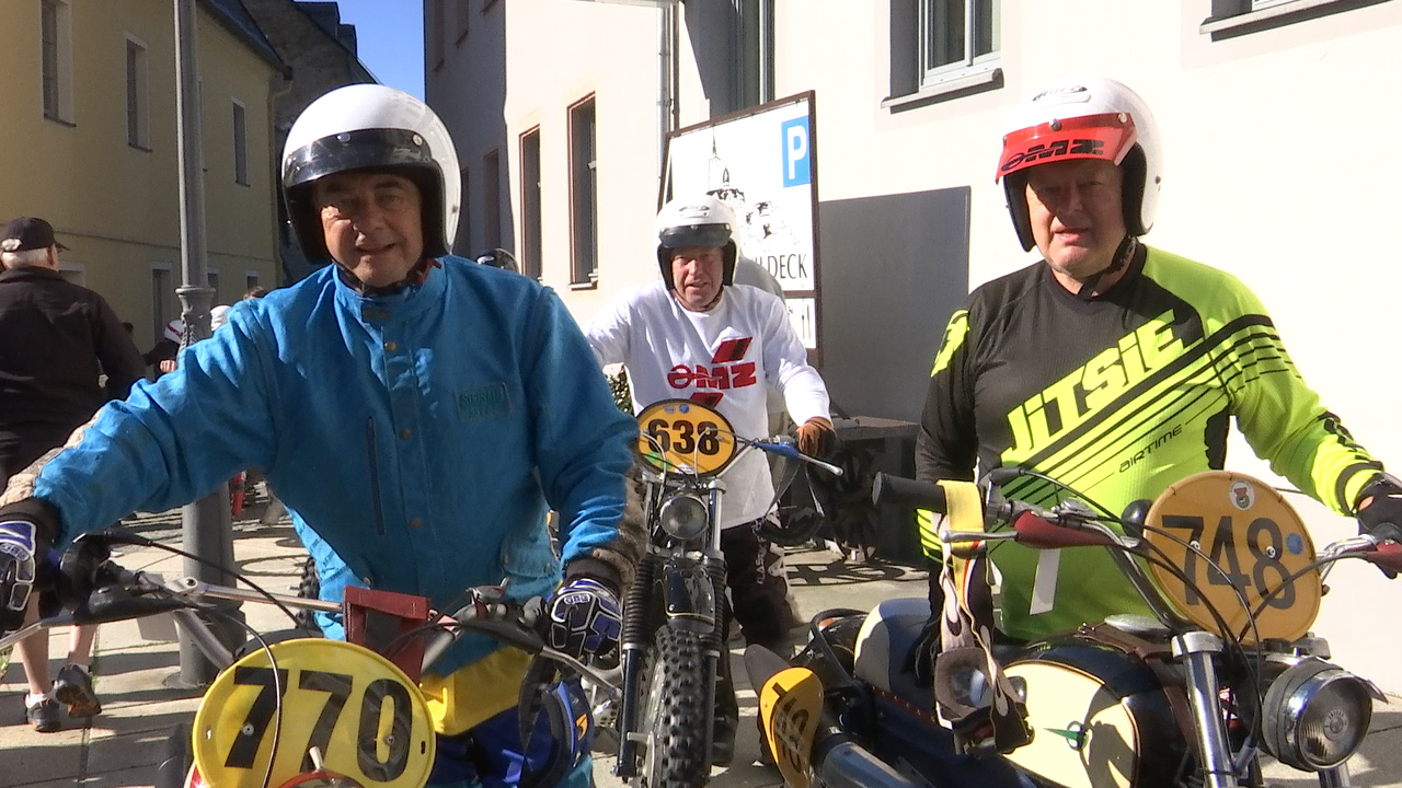 MEgional mit dem Classic Enduro Rund um Zschopau