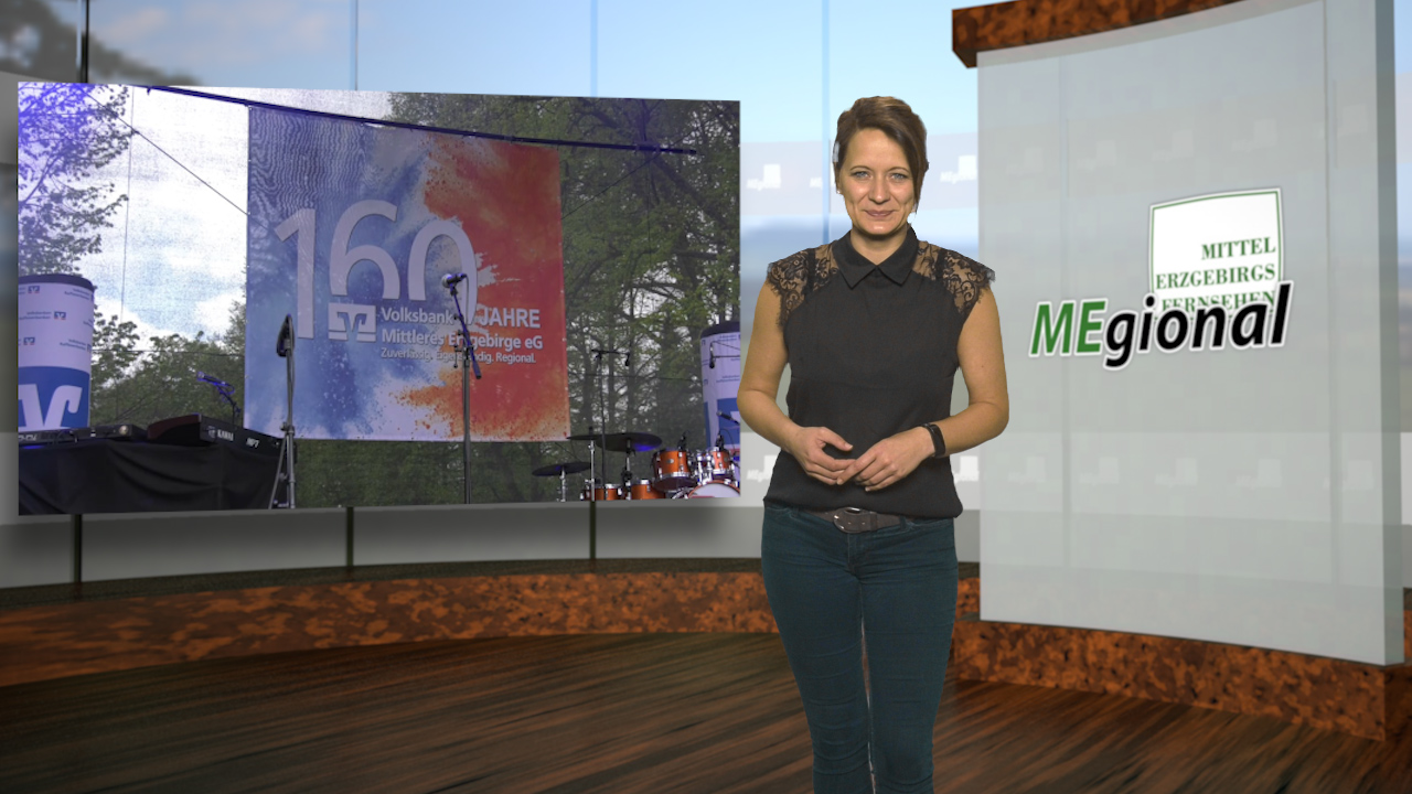MEgional am 13. Mai 2019 mit den Feierlichkeiten  zu 160 Jahre Volksbank Mittleres Erzgebirge MEgional am 13. Mai 2019 mit den Feierlichkeiten  zu 160 Jahre Volksbank Mittleres Erzgebirge