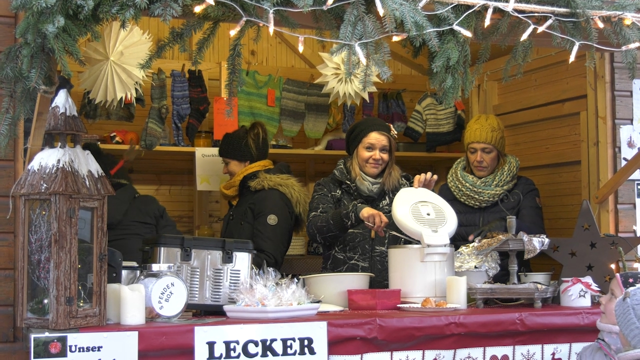 MEgional am 18. Dezember 2019 mit dem Weihnachtsmarkt in Ansprung