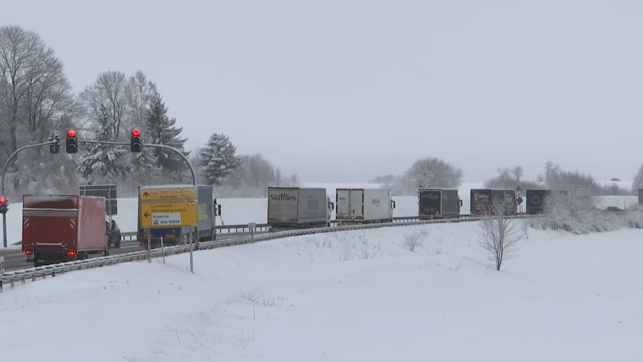 MEgional am 4. Februar 2020 mit Bildern zum heutigen Schneechaos