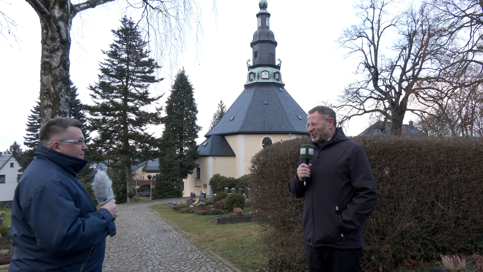 MEgional am 16. Dezember mit einem Interview mit Pfarrer Michael Harzer