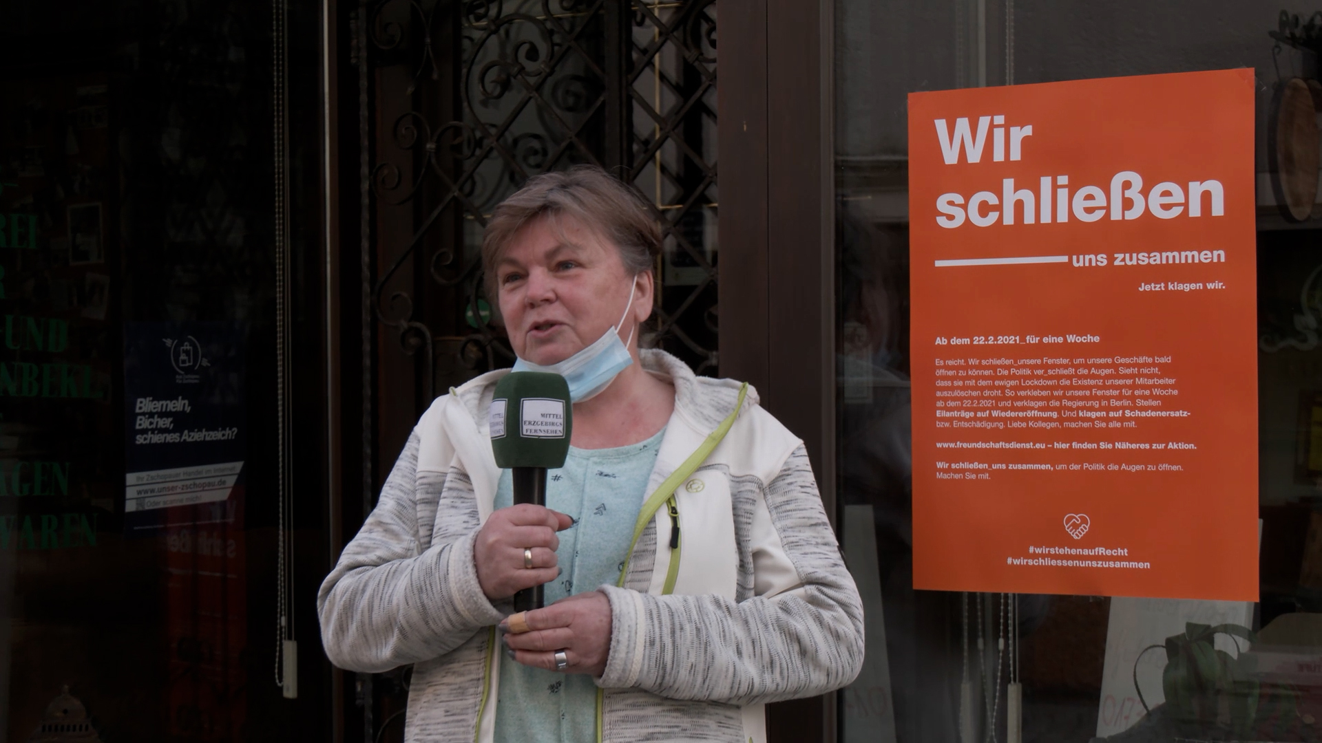 MEgional am 26. Februar mit einem Protest der Zschopauer Gewerbetreibenden MEgional am 26. Februar mit einem Protest der Zschopauer Gewerbetreibenden