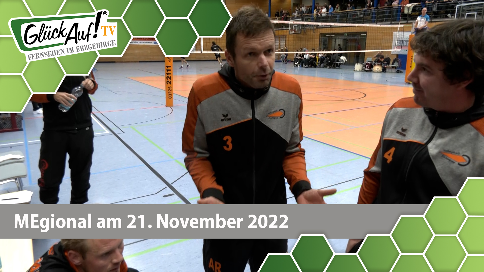 MEgional am 21. November 2022 - mit Volleyball in Zschopau