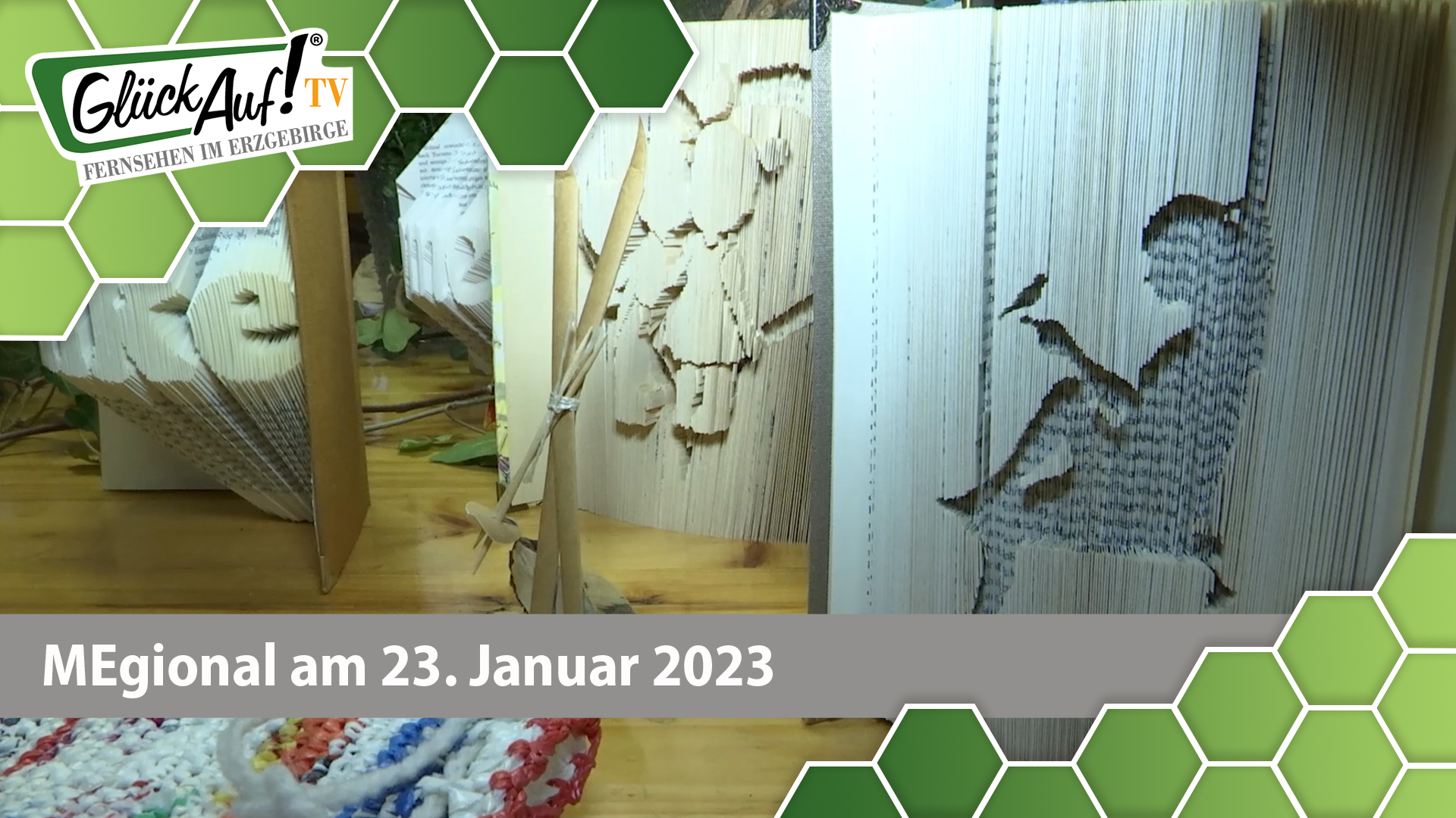 MEgional am 23. Januar 2023 - mit einer neuen Ausstellung in der Naturschutzstation Pobershau