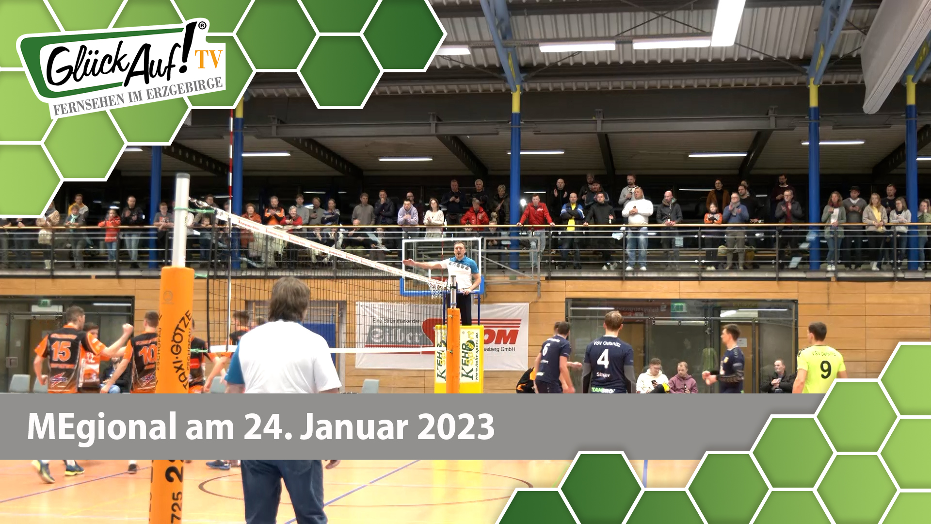 MEgional am 24. Januar 2023 - mit Volleyball in Zschopau