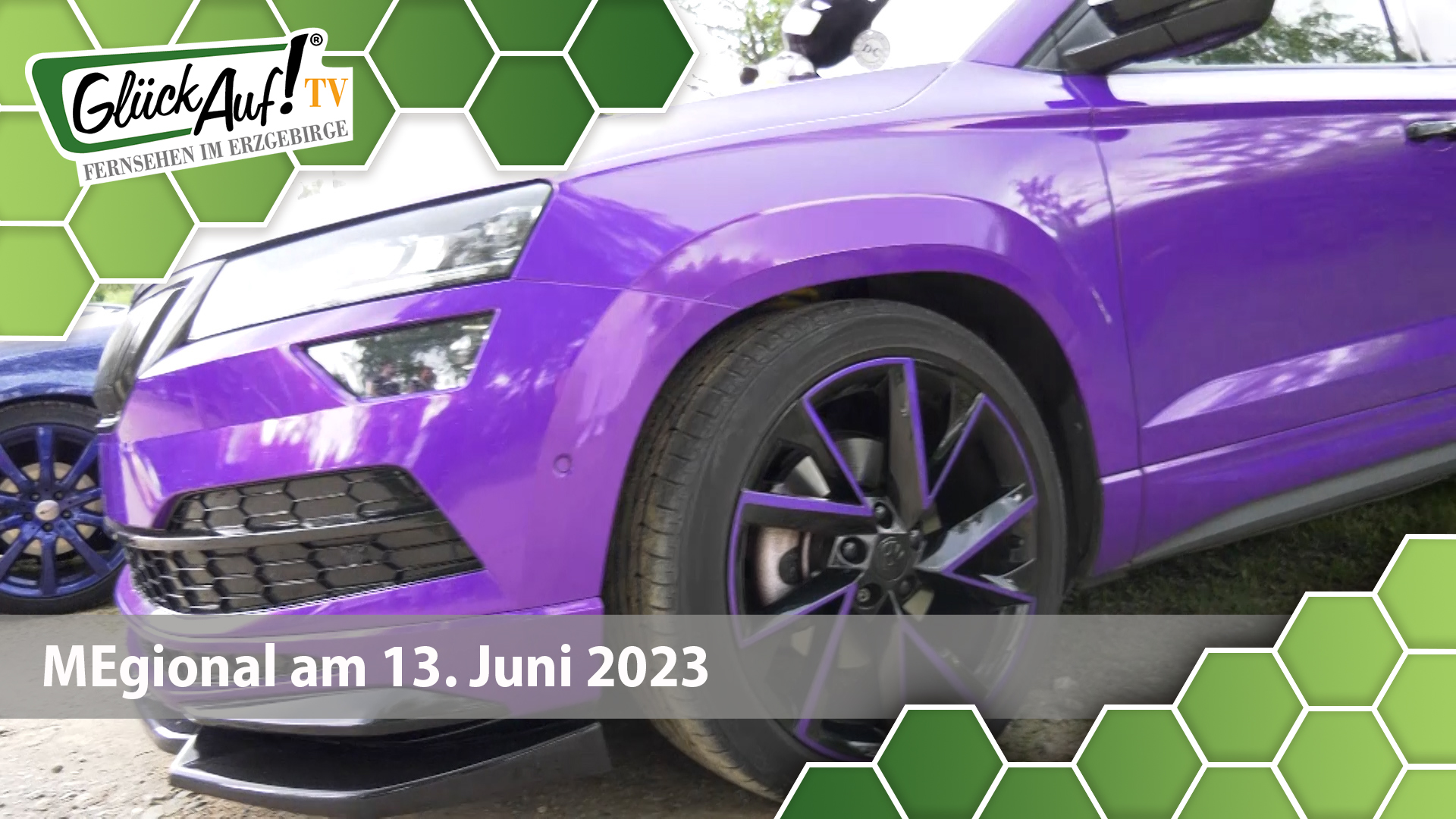 MEgional am 13. Juni 2023 u.a. mit dem 12. Int. Skodatreffen am Katzenstein bei Pobershau