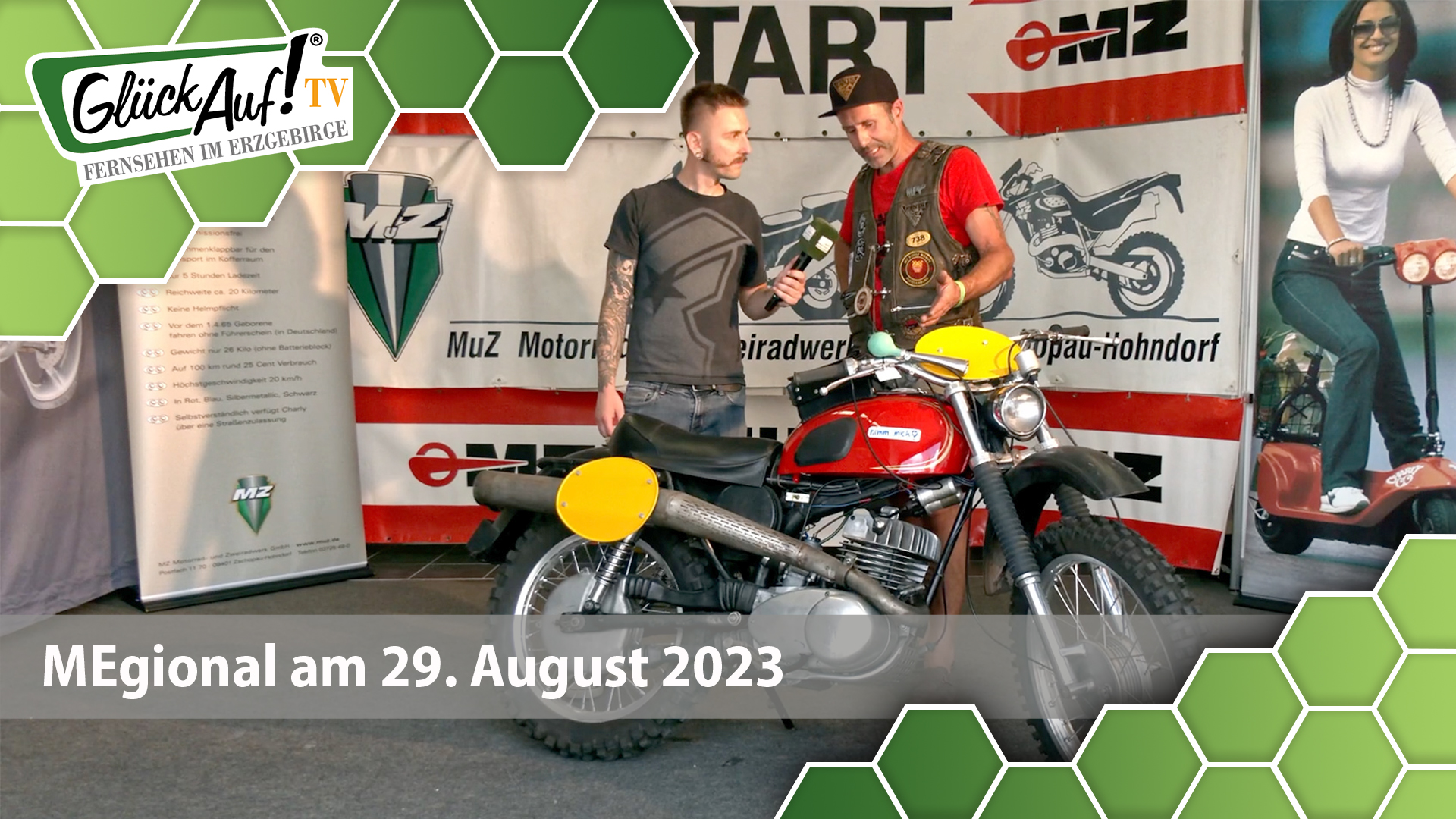 MEgional am 29. August 2023 mit dem Motorradsommerfest in Hohndorf