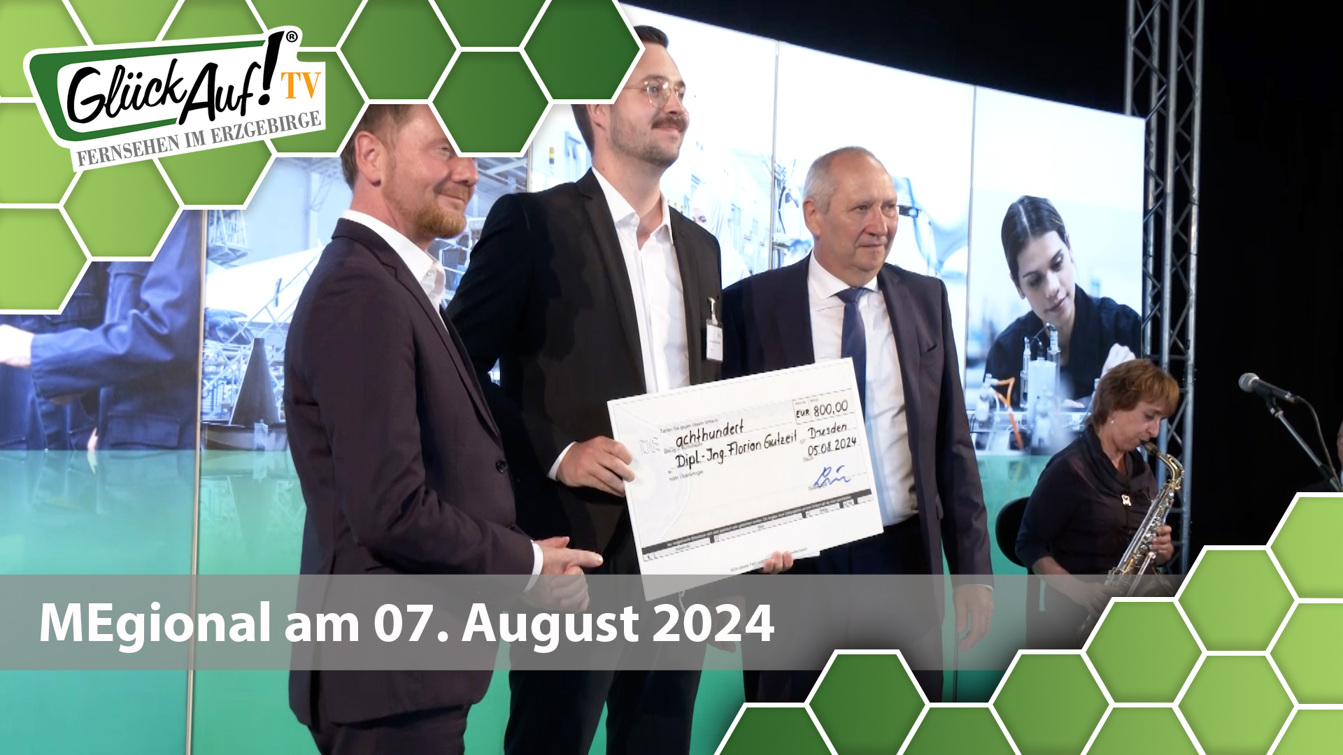 MEgional am 07. August 2024 mit den besten Auszubildenden der Metall- und Elektroindustrie