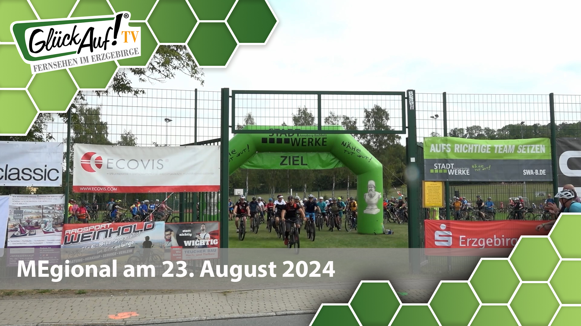 MEgional am 23. August 2024 mit dem Annaberger Landring Radeln