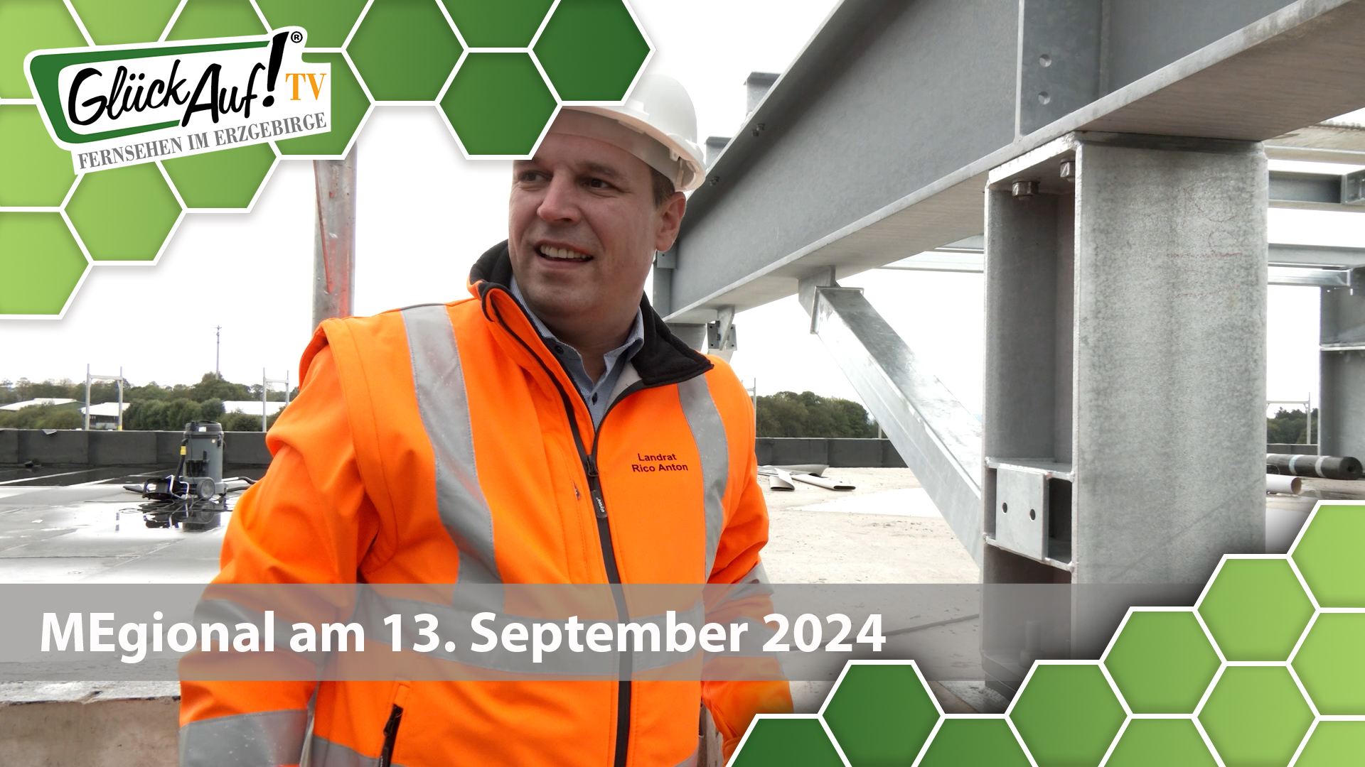 MEgional am 13. September 2024 mit dem Richtfest an der neuen Straßenmeisterei an der Heinzebank MEgional am 13. September 2024 mit dem Richtfest an der neuen Straßenmeisterei an der Heinzebank