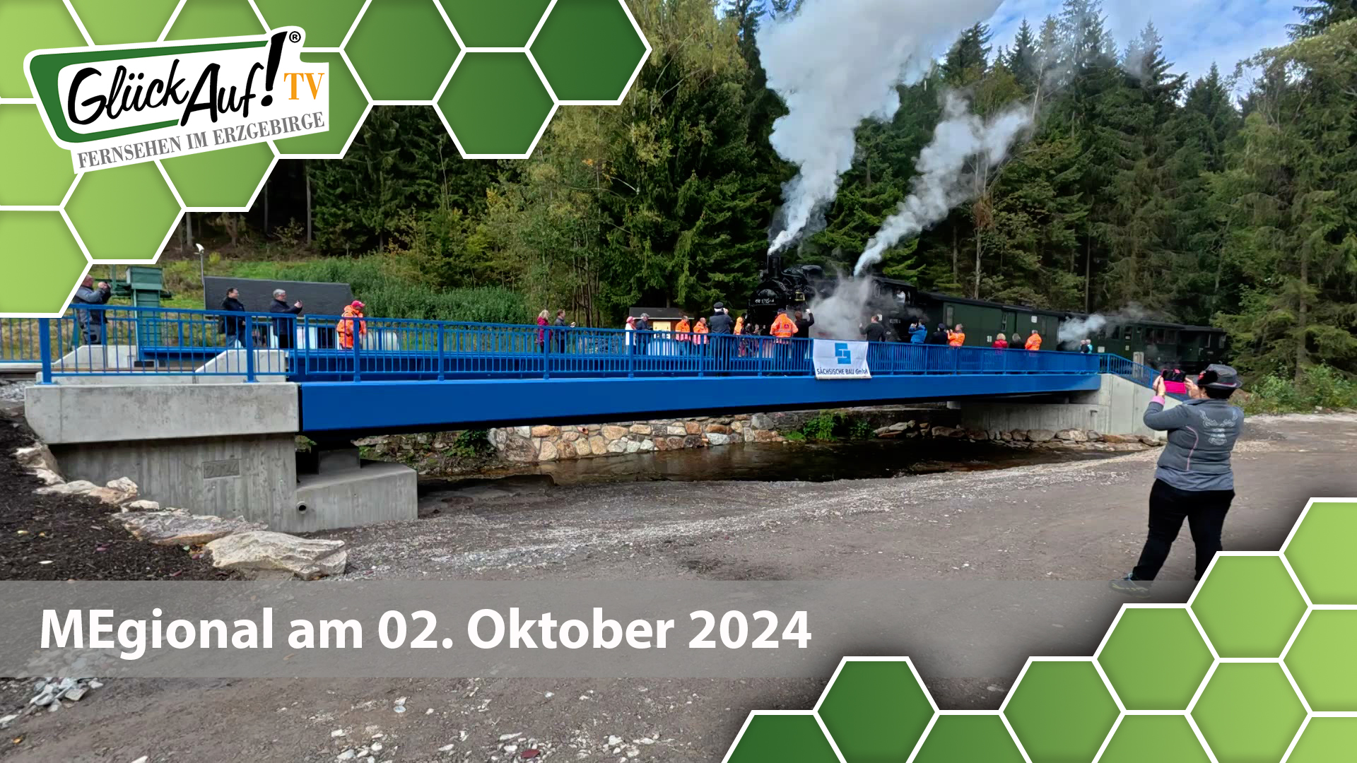 MEgional am 02. Oktober 2024 mit der Brückeneröffnung im Pressnitztal MEgional am 02. Oktober 2024 mit der Brückeneröffnung im Pressnitztal