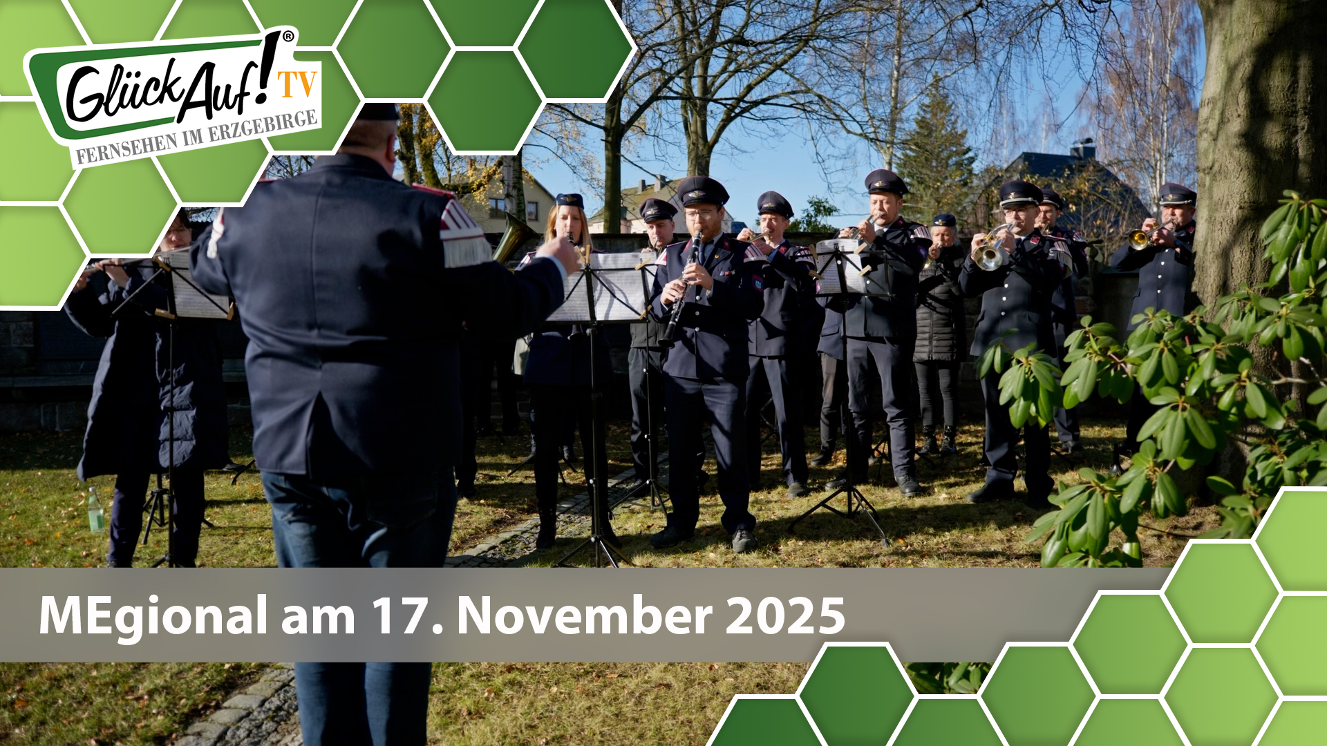 MEgional am 15. November mit dem Volkstrauertag in Olbernhau