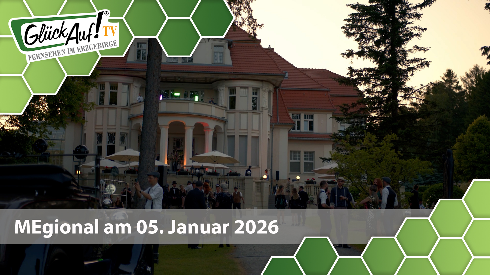 MEgional am 05. Januar mit dem Thema: Jahresrückblick 2. Quartal